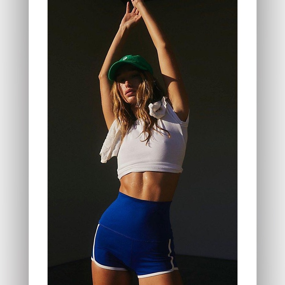 New Free People✨Island Time Shorts- Sapphire Skies Combo